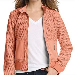 Kenneth Cole Cantaloupe Perforated Faux Leather